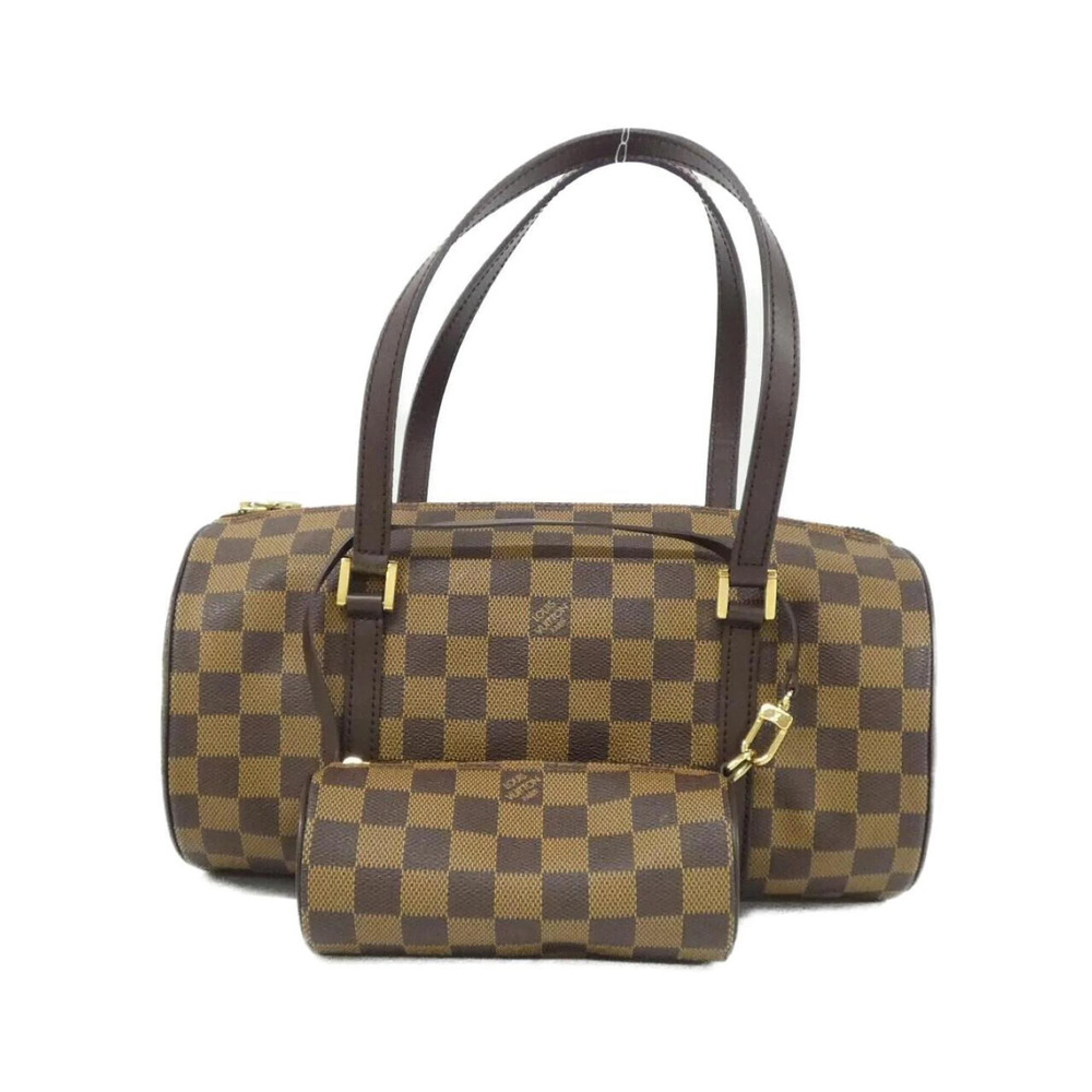 LOUIS VUITTON Authentic Brown Damier Papillon 30 Pouch